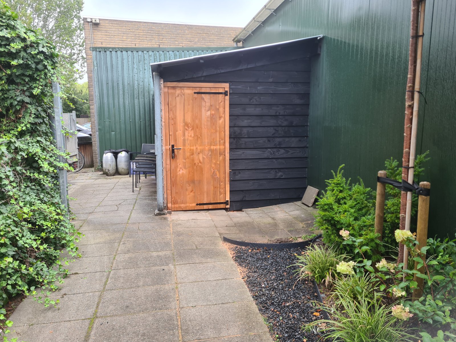 Custom gemaakte schuur